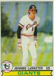 1979 Topps Baseball Cards      284     Johnnie LeMaster